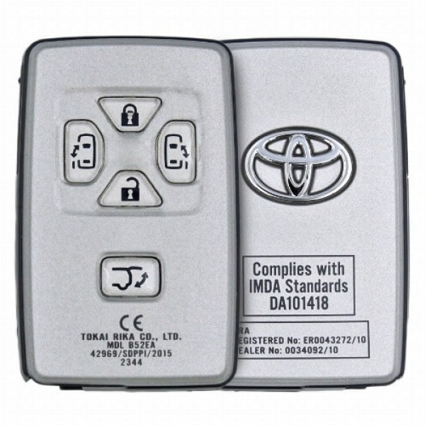 Genuine Toyota Previa ALPHARD 2007 2014 Smart Proximity Remote Key