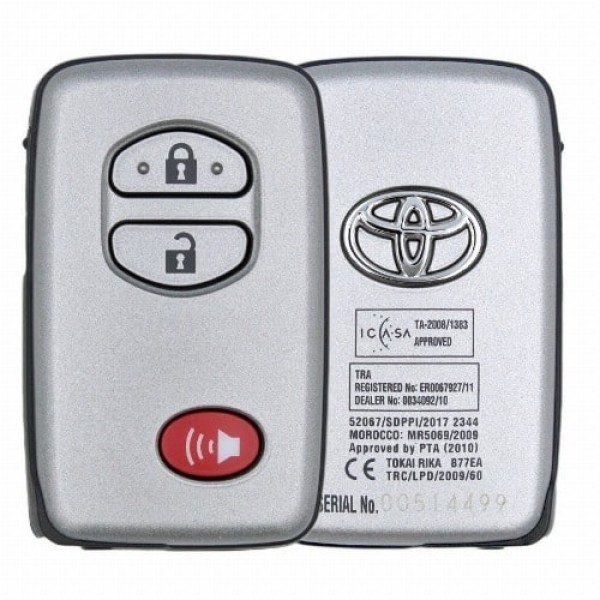 Orijinal Toyota Land Cruiser 2009 2015 Akıllı Yakınlık Uzaktan Kumanda Anahtarı...