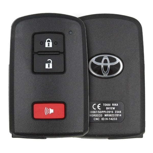 Orijinal Toyota Land Cruiser Harrier 2016 2018 Akıllı Yakınlık Uzaktan Anahtar...