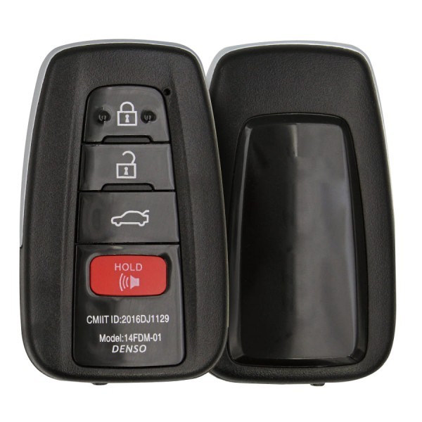 Toyota RAV4 2018 2022 Akıllı Yakınlık Uzaktan Anahtar 433MHz 4 Düğme