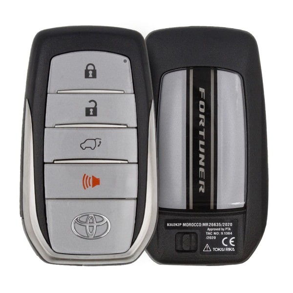 Orijinal Toyota Fortuner 2007 2015 Akıllı Yakınlık Uzaktan Anahtar 433MHz...