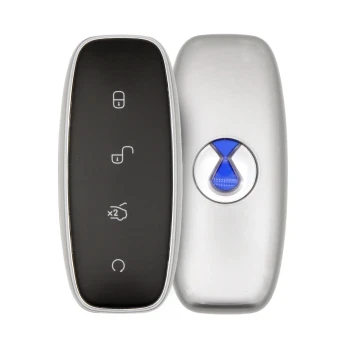 Clé à distance intelligente de proximité d'origine BYD Denza D9 4 boutons 433 MHz