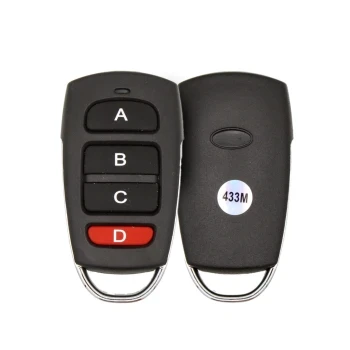 ABCD Universal Garage Remote 4 Buttons 433MHz Aftermarket Brand