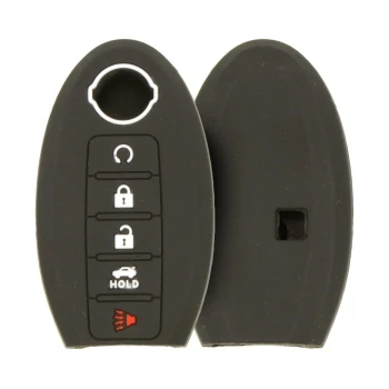 Nissan Smart Proximity Remote Key 5 Buttons SUV Silicone Case