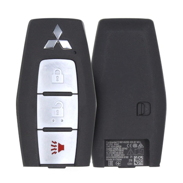 Original Mitsubishi Outlander 2021-2022 Smart Key Remote Shell 2+1 Buttons...