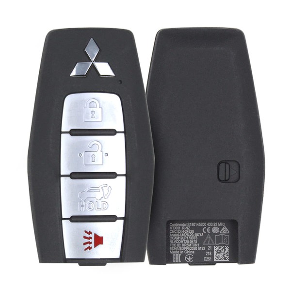 Mitsubishi Outlander 2021-2022 Remote key Shell 3+1 Buttons Aftermarket Brand...
