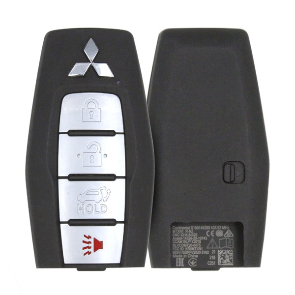 Chiave remota di prossimità intelligente originale Mitsubishi Outlander 2021 433...
