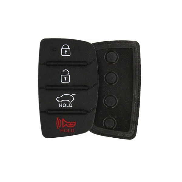 Replacement Rubber Pad Silicon 4 buttons for Hyundai Tucson Santa Fe IX45 Sonata...