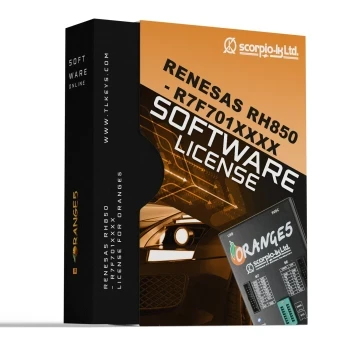 Renesas RH850 - R7F701xxxx License for Orange5