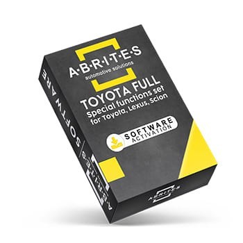 Abrites TN00F - Toyota Full Package ( TN009, TN014, TN015, and TN016 )