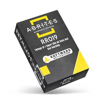 Abrites RR019 - فقدت جميع المفاتيح تعلم المفاتيح لرينو توينجو III