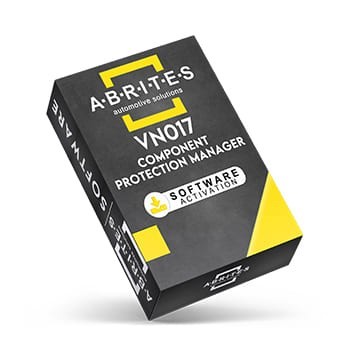 Abrites VN017 - Component Protection Manager Software Activation