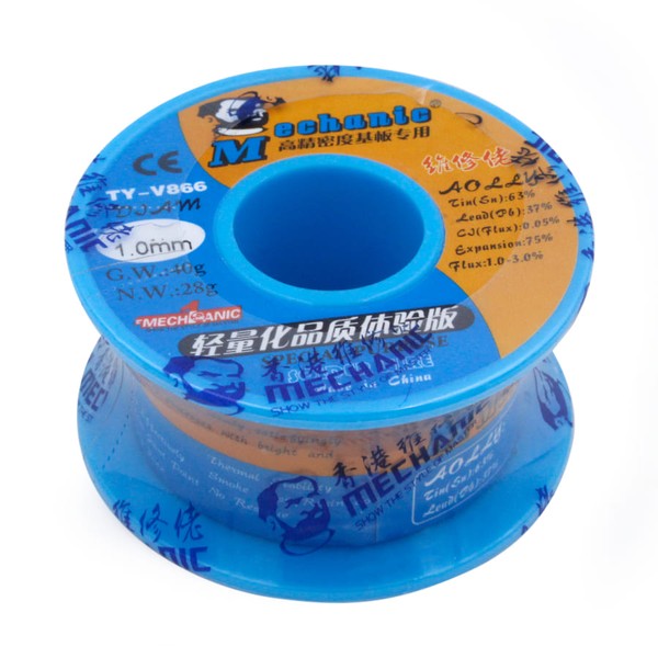 MECHANIC TY-V866 Soldering Wire 1.00mm Aftermarket Brand