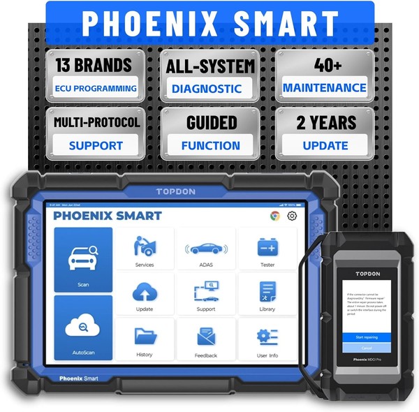 Phoenix Smart: инструмент для диагностики автомобилей с полноценной