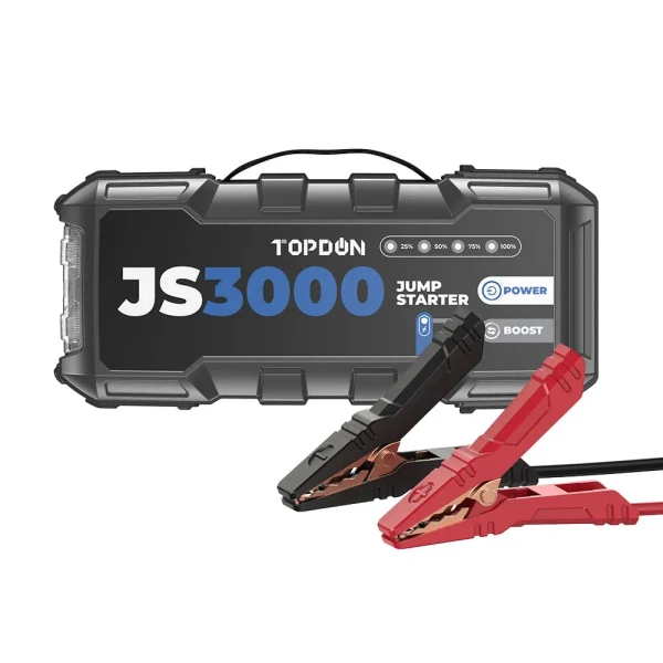 Topdon JS3000: 3000A Jump Starter & Power Bank