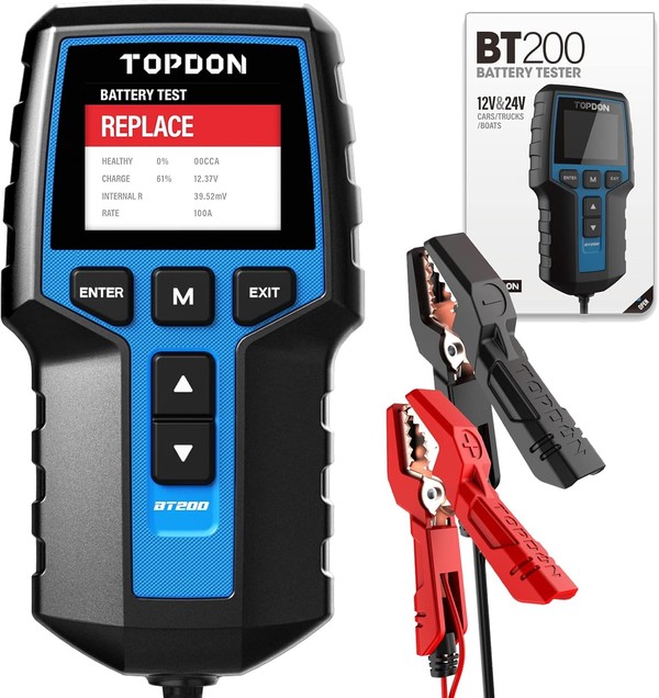 Topdon BT200: Hızlı ve Doğru Pil Test Cihazı
