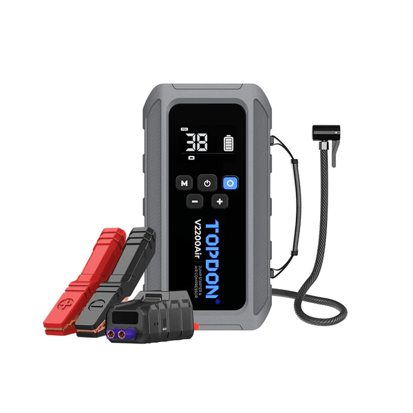 TOPDON V2200 AIR â€“ Jump Pack & Tyre Inflater