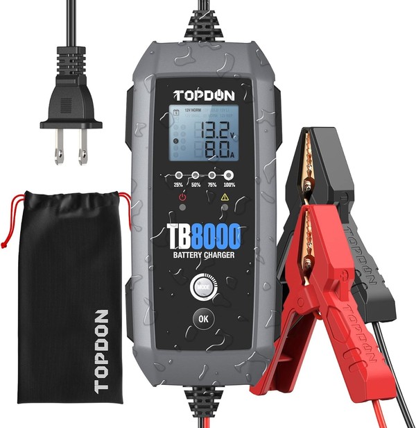 TOPDON TB8000 Automatic Car Battery Charger