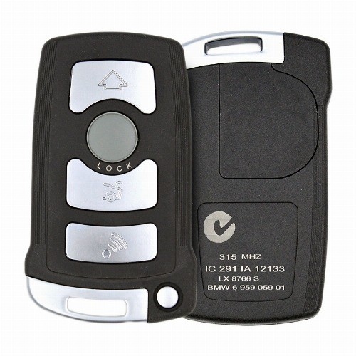 BMW CAS1 2002 2007 Chiave remota di prossimità intelligente 315LP MHz 4 pulsanti...