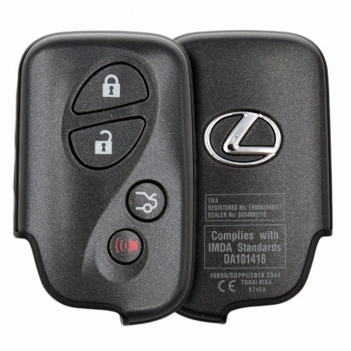 Chiave remota di prossimità intelligente originale Lexus LS460 2007 2012...