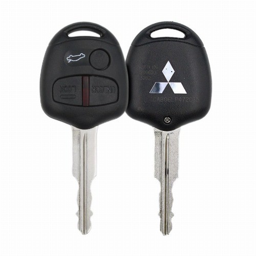 Clé Tête Originale Télécommande Mitsubishi Lancer 2008 2012 433MHz 3 Boutons...