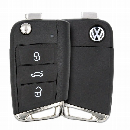 Original Volkswagen Klappschlüssel-Fernbedienung 2015 2020 434 MHz