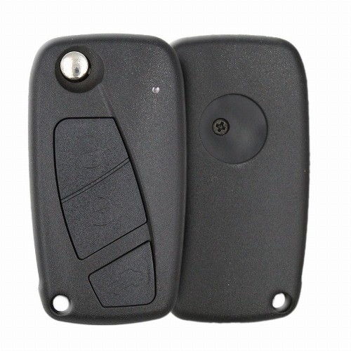 Klappschlüssel-Fernbedienung FIAT 2006 2014 433 MHz 3 Tasten Aftermarket PCF7941...