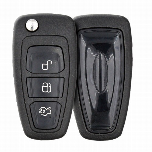 Ford Focus Mondeo Flip Key Remote 2006 2012 433MHz 3 Buttons