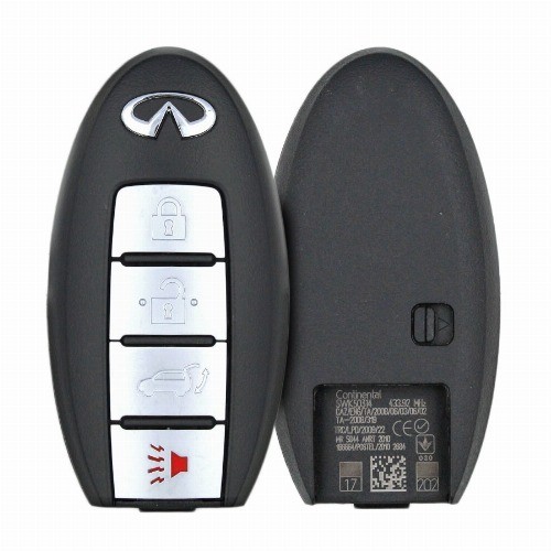 Genuíno INFINITI QX70 FX35 2008 2013 Chave remota de proximidade inteligente P/N: 285E3-1CA7C
