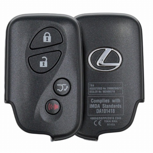 أصلي لكزس RX350 RX270 2008 2011 مفتاح بعيد ذكي للقرب