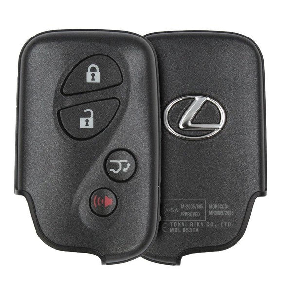 Chave remota de proximidade inteligente Lexus LX570 2007 2008 genuína P/N: 89904-60300