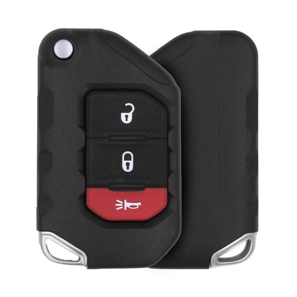 Scheda originale Cina Cover Jeep Wrangler Flip Key Remote 2018 2020