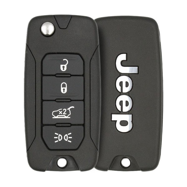 Original Jeep Renegade Flip Key Remote 2016 2018 433MHz 4 Buttons
