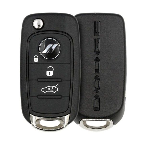Controle remoto Dodge Neon Flip Key genuíno 2018 2020 P/N: 6NU80JXWAA-001